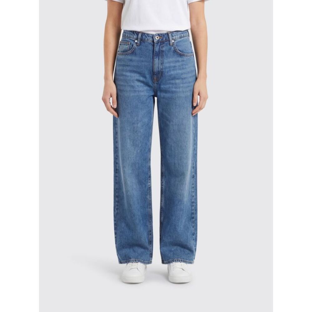 Patrizia Pepe Women Cotton Denim Wide-Leg Jeans Patrizia Pepe